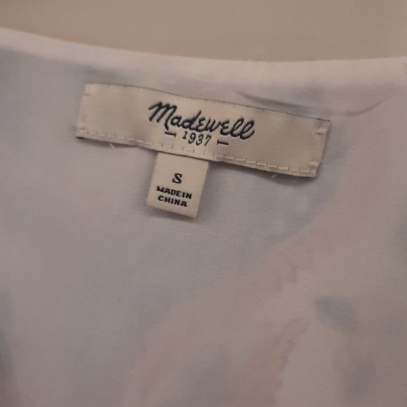 Madewell Silk Paisley Dress Small - Picture 5 of 9